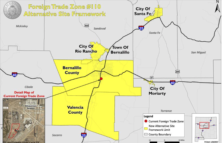 ABQ Foreign Trade Zone Goes Regional